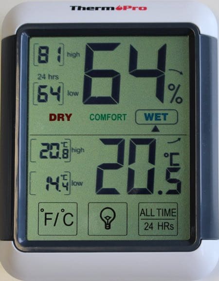 Comprar higrómetro para humedad oficina y casa