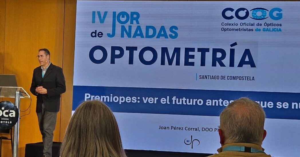 IV Jornadas de Optometría de Santiago. Ciencia, aprendizaje y buenos ratos Ponencia premiopes Joan Pérez