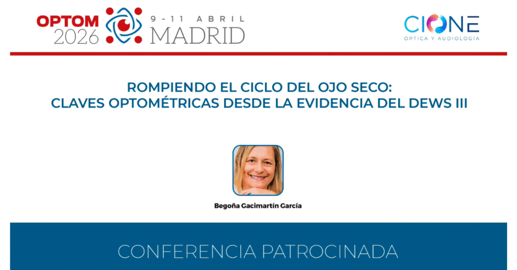 Conferencia patrocinada ojo seco CIONE