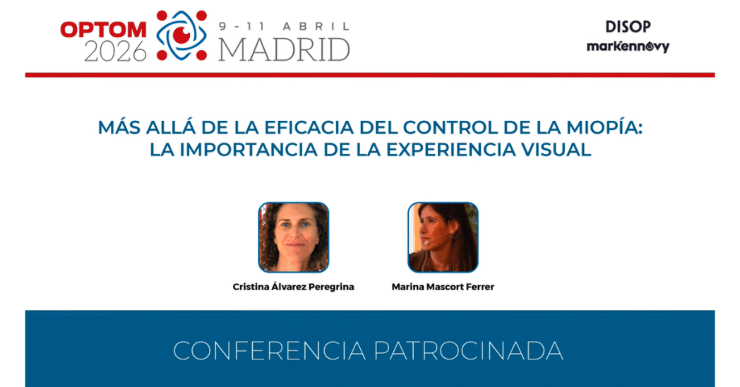 conferencia patrocinada markennovy-DISOP-control miopia