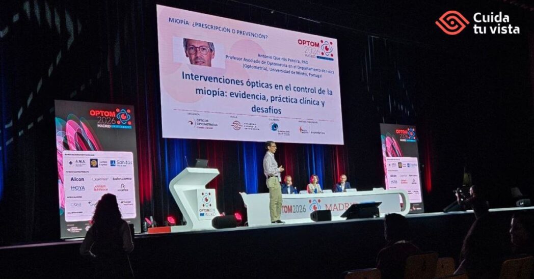 sesión plenaria sobre miopía OPTOM 2026