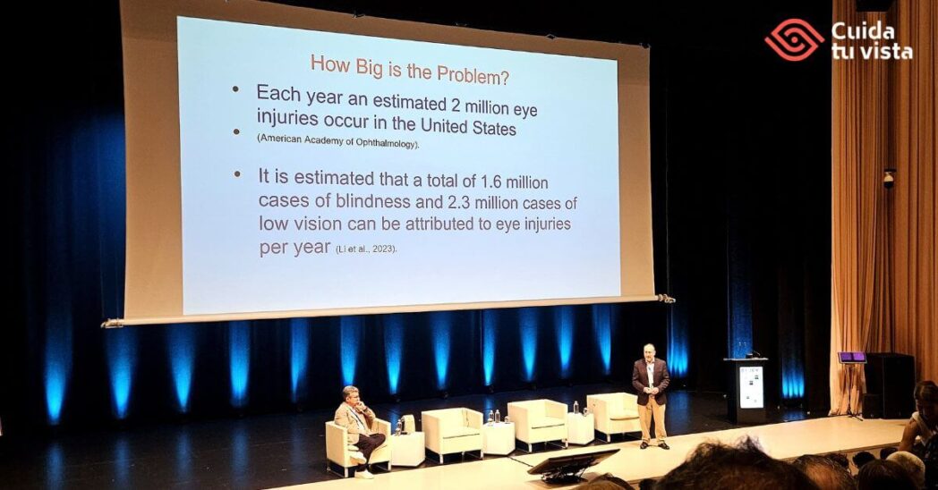 Ponencia proteccion ocular Mark Rosenfield CIOCV 2026