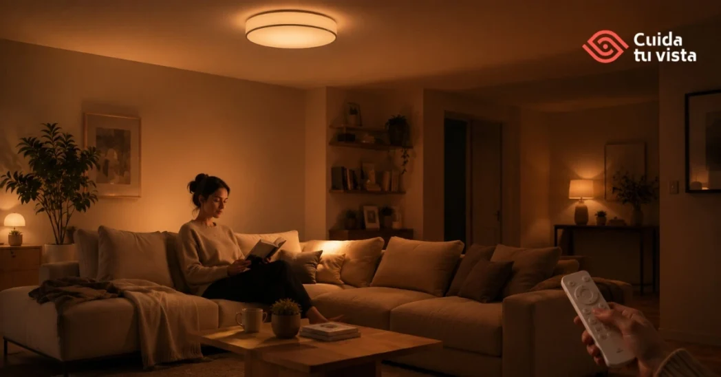 Diferencia entre exposición a la luz durante el día y por la noche