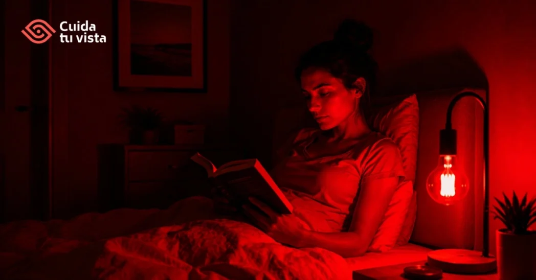 Iluminación regulable en intensidad y temperatura de color es mucho mejor que luz roja